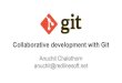 Collaborative development with Git | Workshop