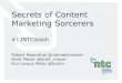 Secrets of Content Marketing Sorcerers (May 2013, PDXTech4Good.org)