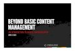 Beyond Basic Content Management: An Introduction to Drupal Administration
