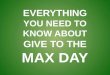 Everything you need to know about give to the max day 2013 slideshare