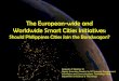 The European-wide and Worldwide Smart Cities Initiatives