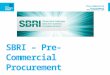 Small Business Research Initiative - Pre-commercial procurement, Pat Doyle, Invest NI