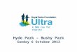 Royal Parks Foundation Ultra 2013 charity opportunity