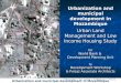 Urbanization & Municipal Development in Mozambique: Urban Land Management and Low Income Housing Study 31/07/2008