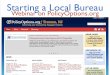 Starting a PolicyOptions Bureau - webinar slides 2/18/14