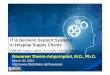 IT & Decision Support Systems in Hospital Supply Chains