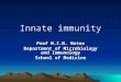 Innate immunity lecture