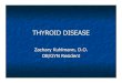 THYROID DISEASE THYROID DISEASE