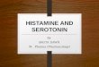 Histamine and serotonin ppt by srota dawn