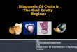 Diagnosis of cysts in oral cavity