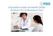 Population State-of-Health (SOH) Analyzer for Ambulatory Care