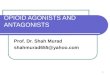 Opioid Agonists And Antagonists