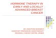 Hormone therapy in beast cancer