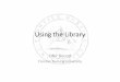 Using the Library - DNP Bound PDF