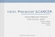 Copy Of Oral Precancer &Cancer