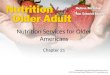Nutrition Services for Older Americans - Chapter 21