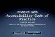 BS8878 Web Accessibility Code of Practice