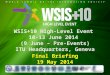 FINAL BRIEFING SESSION on WSIS+10 High Level Event