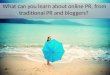Elle Rose Williams_What Online PRs can learn from Traditional PR