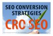 SEO Conversion Strategies - 12 Power Plays
