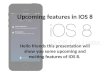 Apple IOS 8: New and exciting features