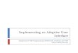 Study group 70 480  - Implementing an adaptive user interface