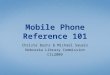 Mobile Phone Reference 101 (CIL2009)