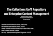 The Collections UofT Repository and Enterprise Content Management