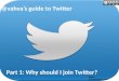 @vahva's guide to Twitter - Part 1 of 3 - Why should I join Twitter?