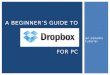 Dropbox Tutorial for PC