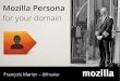Mozilla Persona for your domain