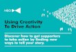 Using creativity to drive action