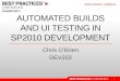 Automated Builds And UI Testing in SharePoint 2010 Development