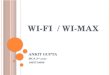 Wi fi and wi-Max
