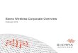Sierra Wireless Corporate Overview - February 2014