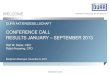 Dürr AG: Conference Call Q3/9M 2013