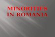 Minorities in Romania
