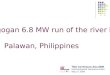 Langogan 6.8 MW run of the river hydro
