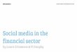 B3 Seminar: Social Media in the Financial Sector - Laura Crimmons & Fiona Dunphy