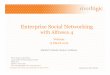 Enterprise Social Networking with Alfresco 4