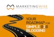 Your Roadmap for Simple B2B Blogging