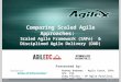 Agile DC 2013 - Comparing Scaled Agile Framework (SAFe) with Disciplined Agile Delivery (DAD)