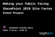 Top 10 Performance Tips for Making your Public Facing SharePoint 2010 Site Faster