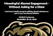Meaningful Alumni Engagement - Volunteers