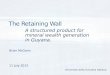 Retaining Wall: A Structured Product for Mineral Wealth Generation in Guyana