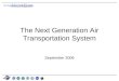 The Next Generation Air Transportation System V1