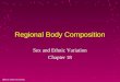 Regional Body Composition