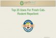 Top 25 Uses for Fresh Cab Rodent Repellent