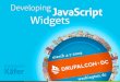 Developing JavaScript Widgets
