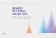 Beyond B2B Email Marketing: Turbo Charging Your Email Strategies and Campaigns